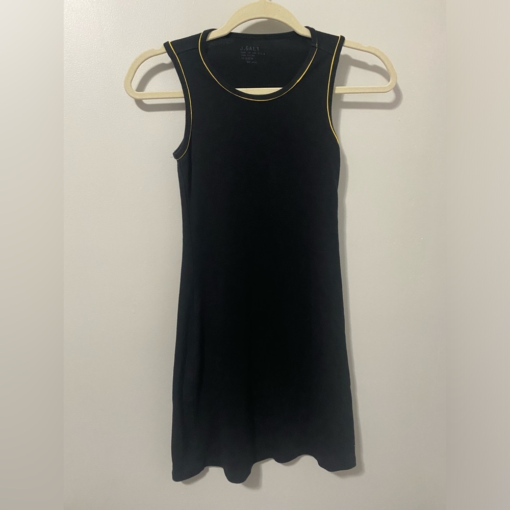 J. Galt Cotton Black Dress‎